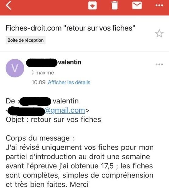 Témoignage - Fiches d'introduction au droit Témoignage - Fiches d'introduction au droit