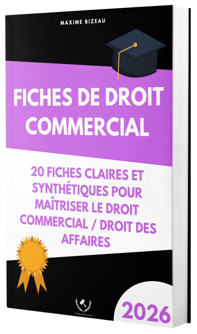 Fiches de droit commercial