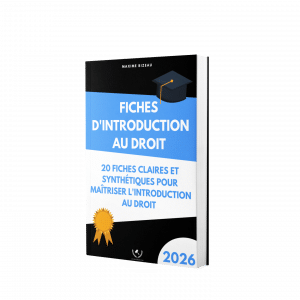 Fiches d'introduction au droit