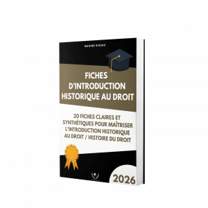 Fiches d'introduction historique au droit