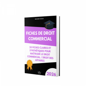 Fiches de droit commercial