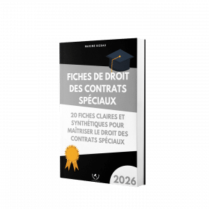 Fiches de droit des contrats spéciaux