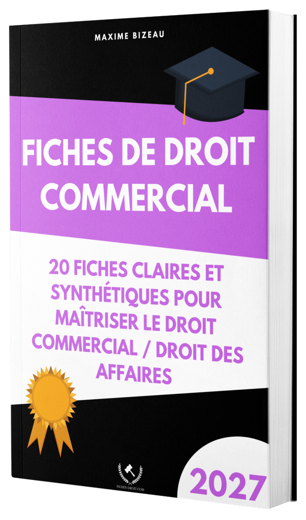 Fiches de droit commercial