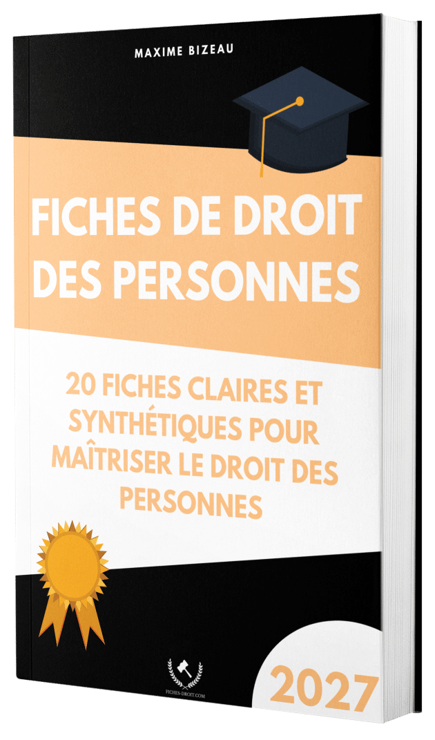Fiches de droit des personnes